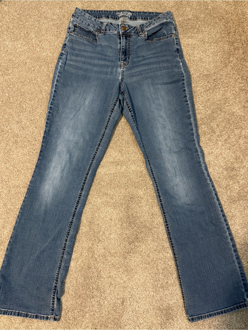 Maurices Women's Medium Blue Flare Jeans